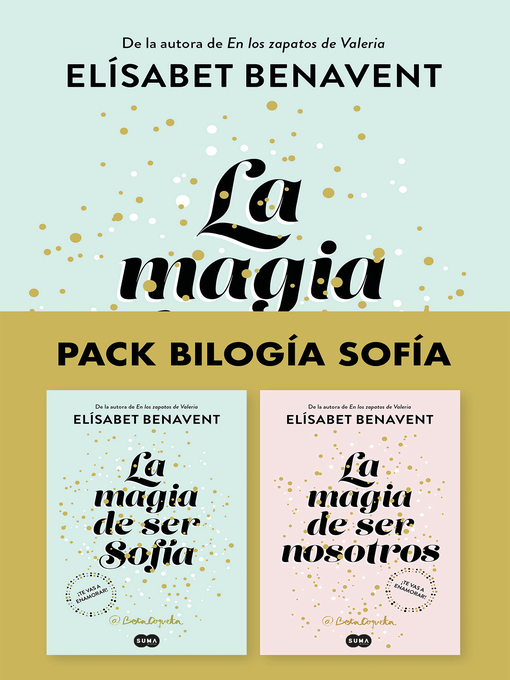 Title details for Pack Bilogía Sofía by Elísabet Benavent - Wait list
